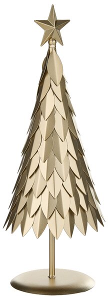 Kétdarabos dekorfigura szett KEMIJOKI 41/48 cm Karácsonyfa Arany