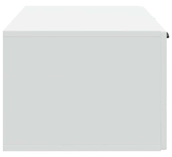 Fali TV szekrény Fehér 59,5 x 41 x 30 cm Szerelt Fa