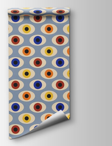 Fotótapéta Színes szemek mintája, Geometriai fotótapéta, Népszerű fotótapéta, u51618v3 - Tapeko.hu