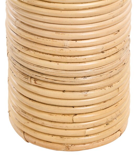 Dekor váza PREMANA Rattan 55 cm Természetes