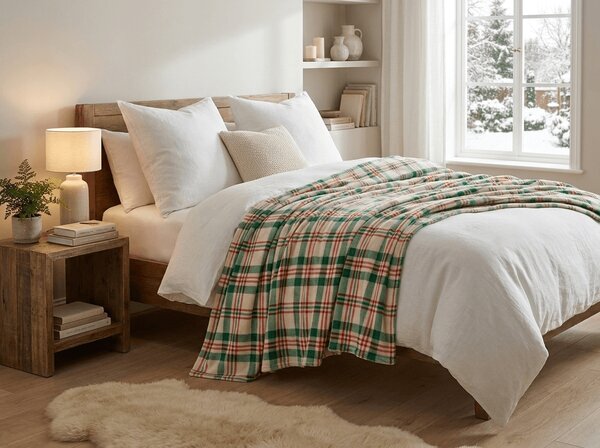 Mikroplüss takaró WINTER PLAID, színes Méret: 150 x 200 cm