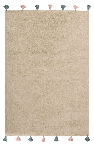 Gyerekszoba szőnyeg KODINHI Bézs 140 x 200 cm Pamut