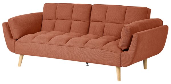 Kanapéágy 3 személyes ASBY Narancssárga