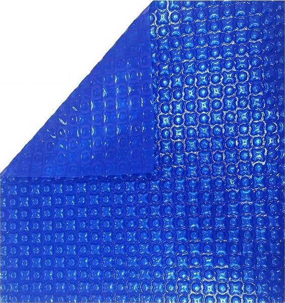 Medence szolártakaró, OXO Blue 500, 4,0 x 8,0 m, kék, UV stabilizált, 500 mikron, polietilén