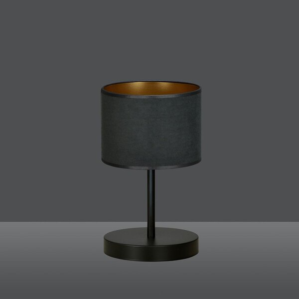 Emibig modern asztali lámpa hilde fekete emi1054/ln1