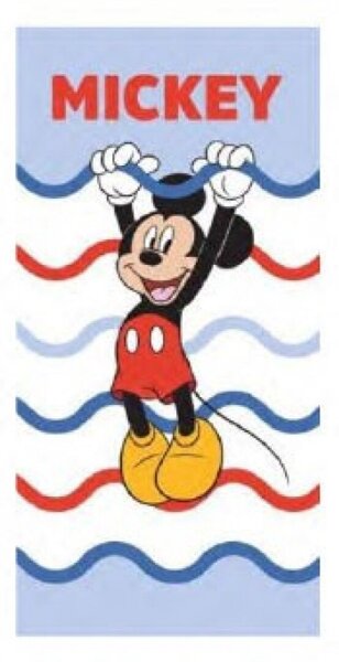 Disney Mickey törölköző fürdőlepedő wave