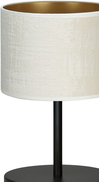 Emibig modern asztali lámpa hilde fehér fekete emi1052/ln1
