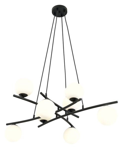 Emibig modern függeszték essa fehér fekete emi1201/8