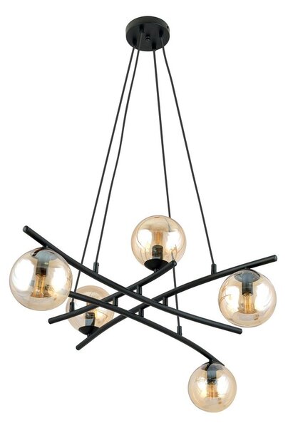 Emibig modern függeszték essa fekete mézédes emi1204/5