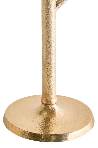 Gyertyatartó KOSOR Fém 25 cm Arany