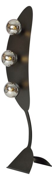 Emibig modern állólámpa aura fekete grafit emi1300/lp3