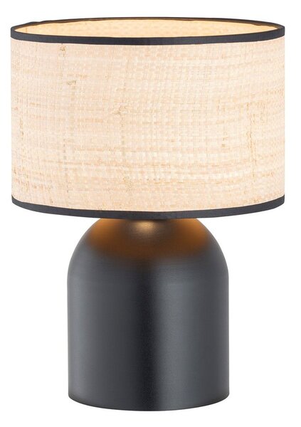 Emibig modern asztali lámpa aspen bézs fekete emi1324/ln1