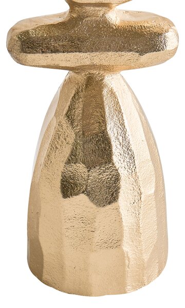 Gyertyatartó KRADENIK Fém 33 cm Arany