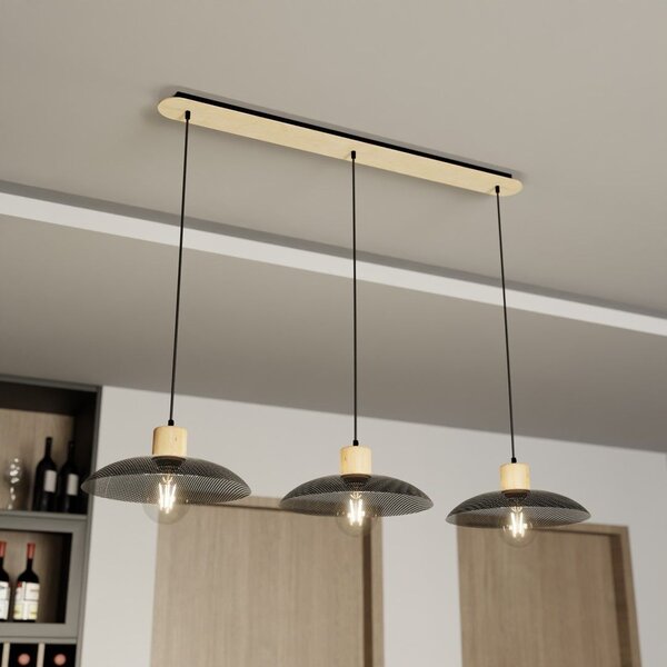 Emibig modern függeszték kobe fekete emi1318/3