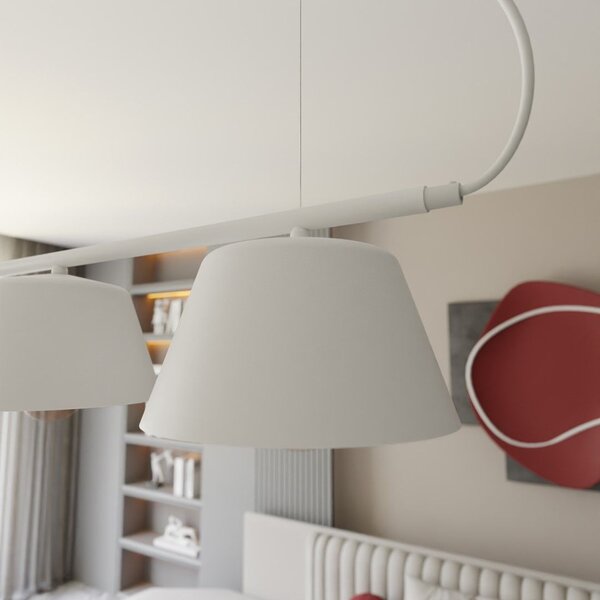 Emibig modern függeszték gelato fehér emi1338/3