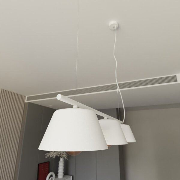 Emibig modern függeszték gelato fehér emi1338/3