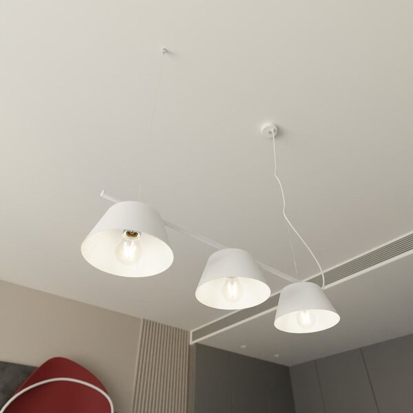 Emibig modern függeszték gelato fehér emi1338/3