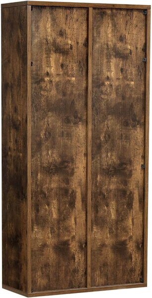 Könyvespolc, irodai polc 24 x 50 x 106 cm, rusztikus barna