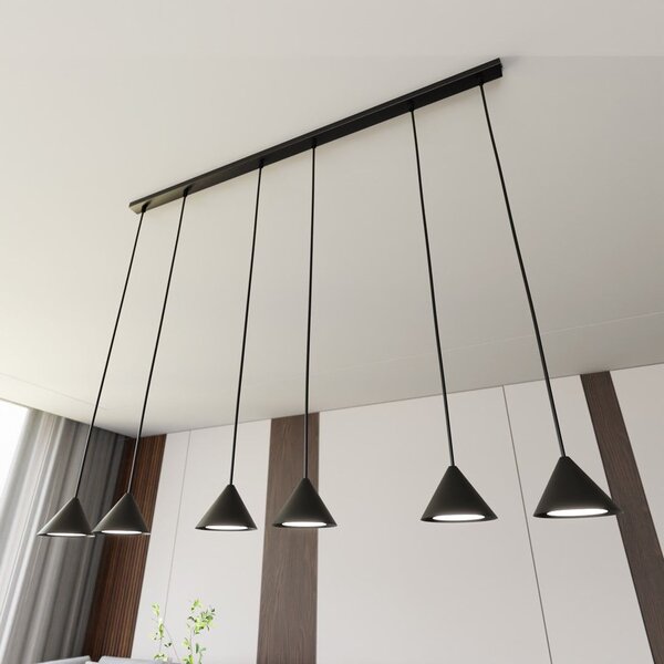 Emibig modern függeszték elit fekete arany emi1330/6