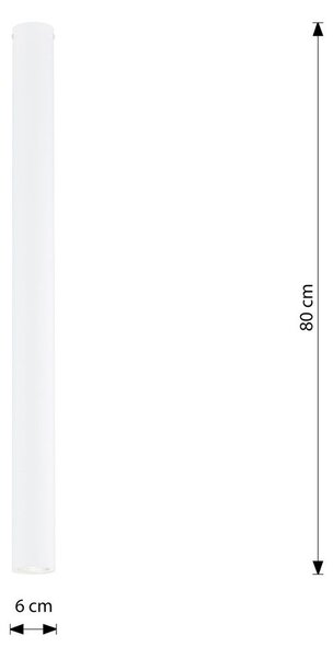 Emibig modern spot lámpa tecno fehér emi1317/1xxl