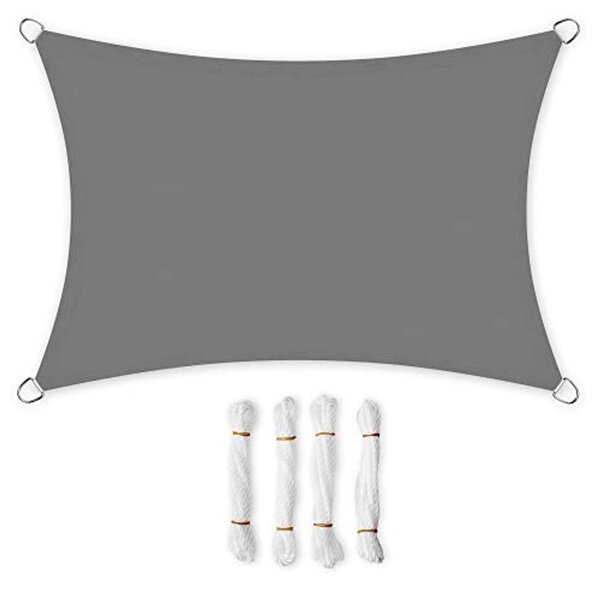 SONGMICS napvitorla 2x3 m füstszürke