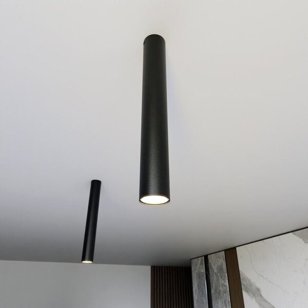 Emibig modern spot lámpa tecno fekete emi1316/1l