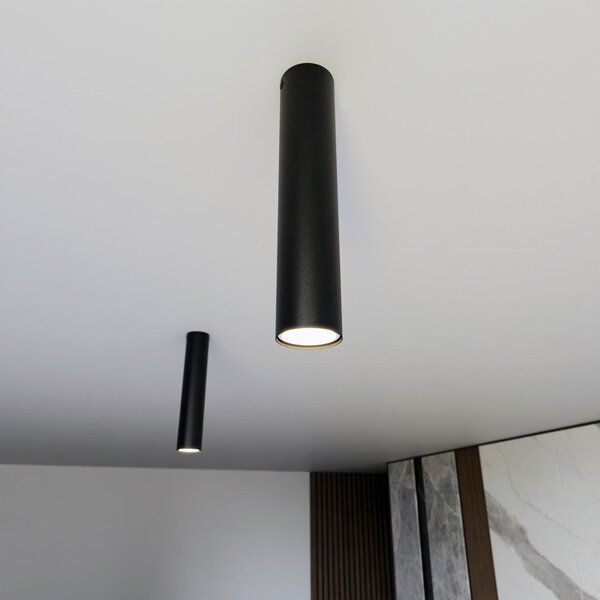 Emibig modern spot lámpa tecno fekete emi1316/1m