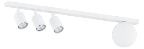 Emibig modern mennyezeti lámpa baster fehér fekete emi1315/4