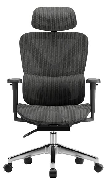 Ergonomikus irodai szék, forgószék, fekete hálós (E07 BLACK)