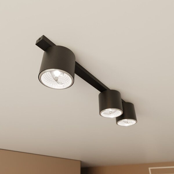 Emibig modern mennyezeti lámpa nano fekete emi1310/3