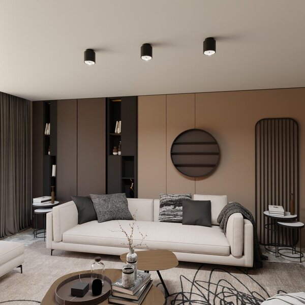 Emibig modern spot lámpa nano fekete emi1310/1
