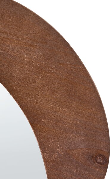 Falitükör ALVENA 60 cm 80 cm Sötétbarna
