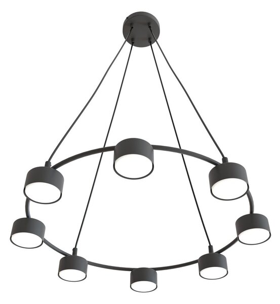 Emibig modern függeszték starlit fekete emi1372/8