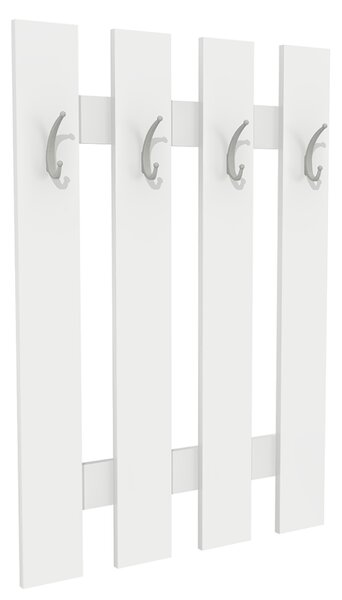 KONDELA Fogaspanel, fehér, KORADO NEW KV11