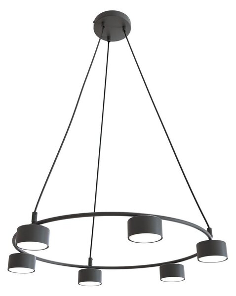 Emibig modern függeszték starlit fekete emi1372/6