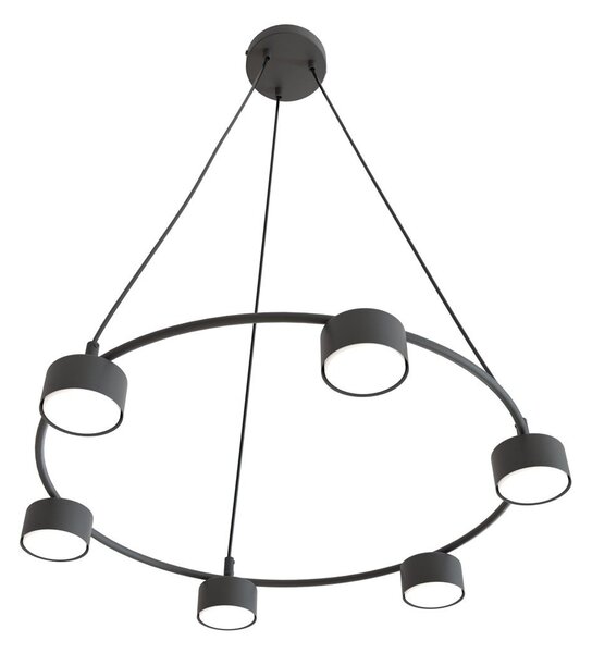 Emibig modern függeszték starlit fekete emi1372/6
