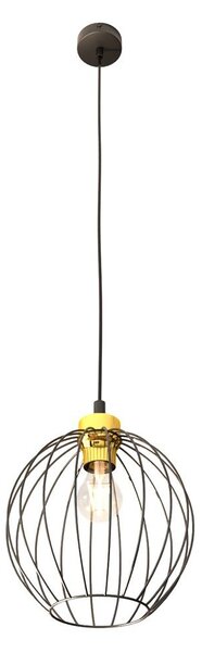 Emibig modern függeszték nando fekete arany emi1368/1
