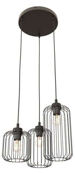Emibig modern függeszték vander fekete emi1365/3prem