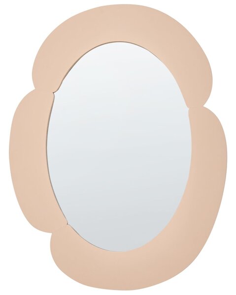 Falitükör ALVENA 60 cm 80 cm Bézs