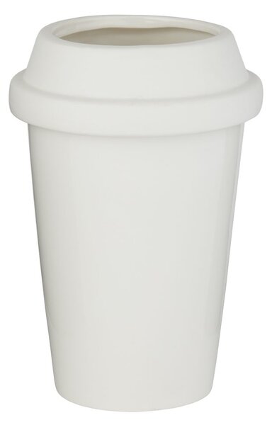 COFFEE LOVER kerámia váza 20cm