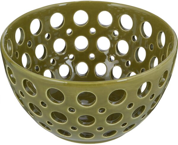 REWIEW dekor tál zöld 20cm