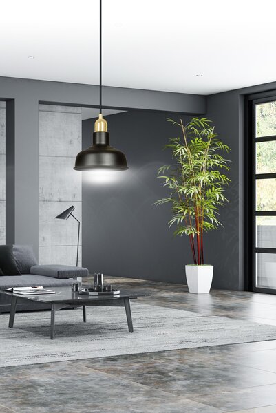 Emibig loft skandináv függeszték ibor fekete emi1042/1