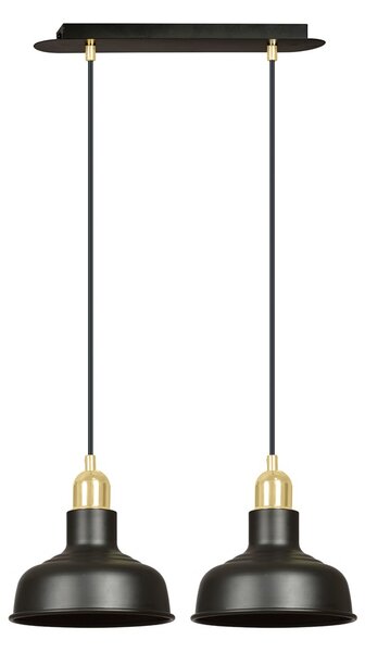 Emibig loft skandináv függeszték ibor fekete emi1042/2