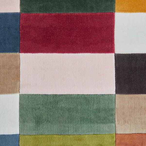 CHECKER VELVET párna 40x70cm