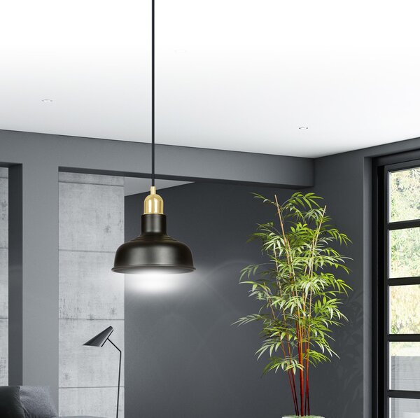 Emibig loft skandináv függeszték ibor fekete emi1042/1