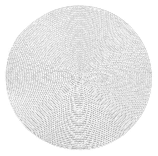 AMBIENTE étkezési alátét Ø 38 cm, világos szürke
