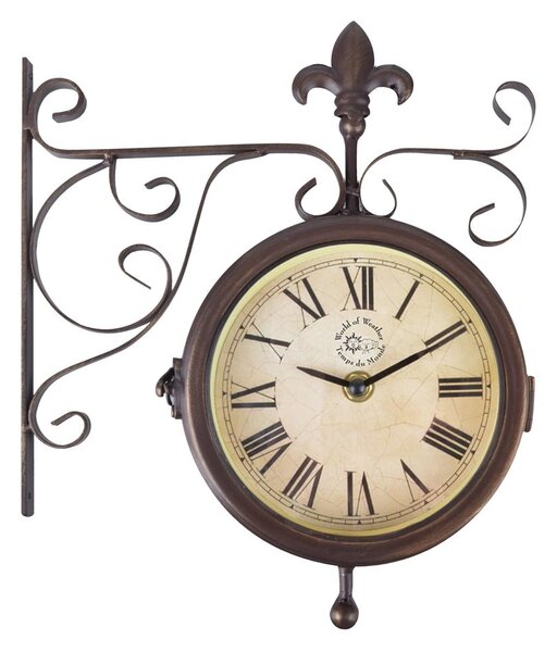 Rustic falióra hőmérővel - Esschert Design