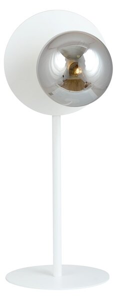 Emibig modern asztali lámpa oslo fehér grafit emi1188/ln