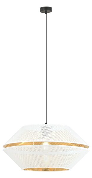 Emibig modern függeszték malia fehér fekete arany emi1184/1