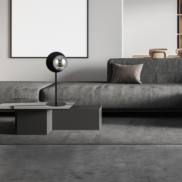 Emibig modern asztali lámpa oslo fekete grafit emi1186/ln